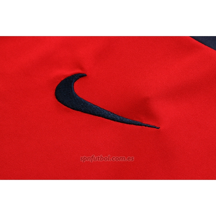 Chandal del Paris Saint-Germain Manga Corta 2022-2023 Rojo
